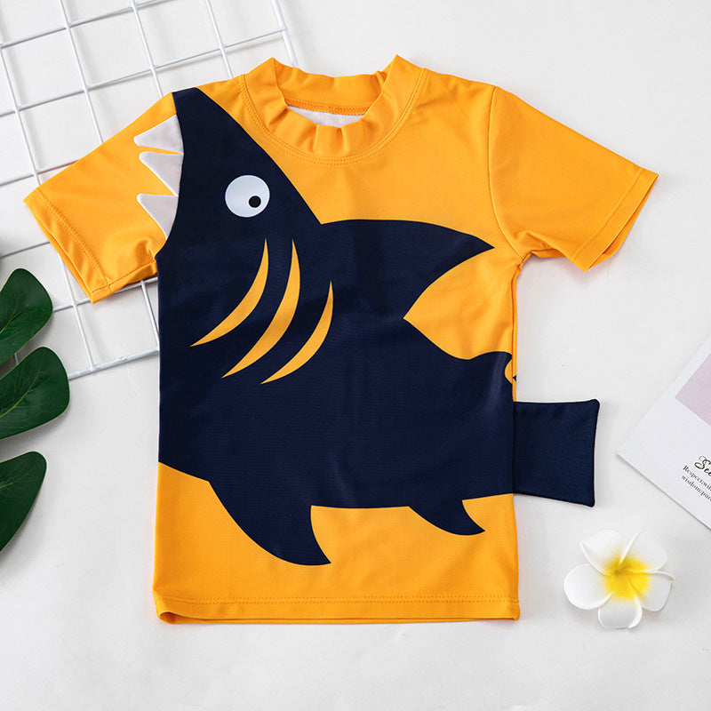Boys Quick-Dry Beach Swimwear Set