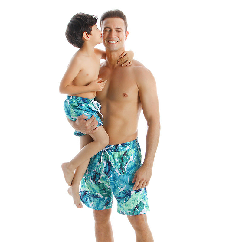 Matching Family Quick-Dry Beach Shorts