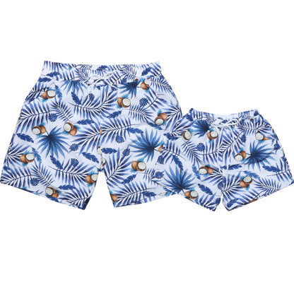 Matching Family Quick-Dry Beach Shorts