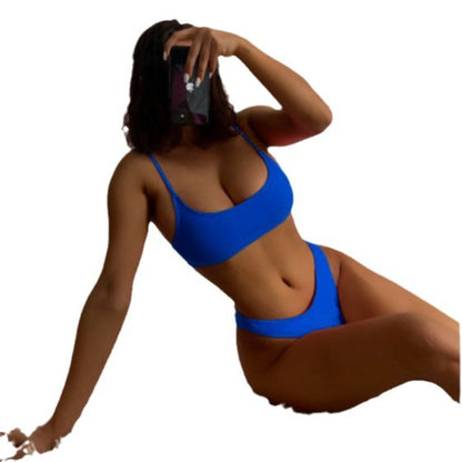 Sapphire Blue String Bikini