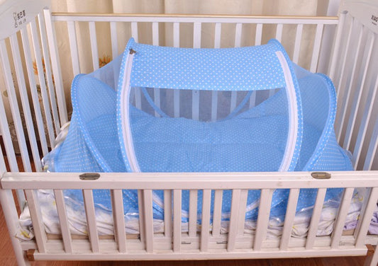 Foldable Baby Bed Net and Pillow Set
