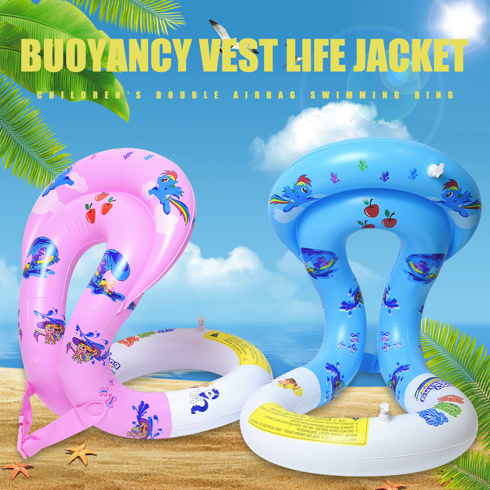 Kids Double-Airbag Swim Float