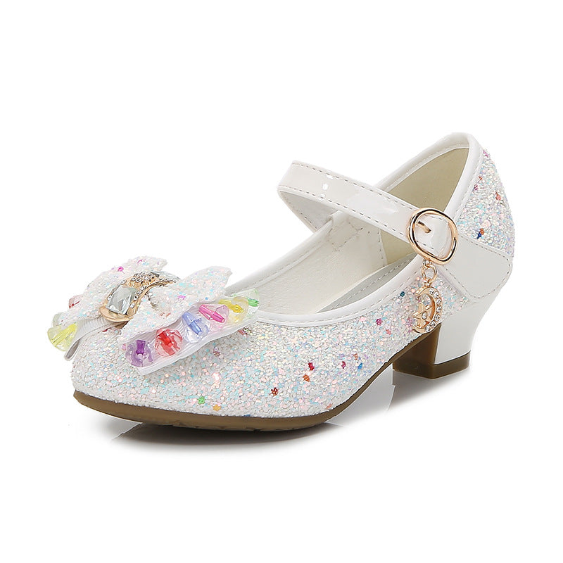 Girls Crystal Princess Shoes