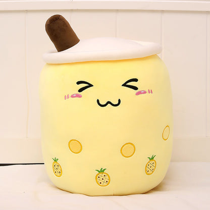 Fruit Drink Plush Pillow