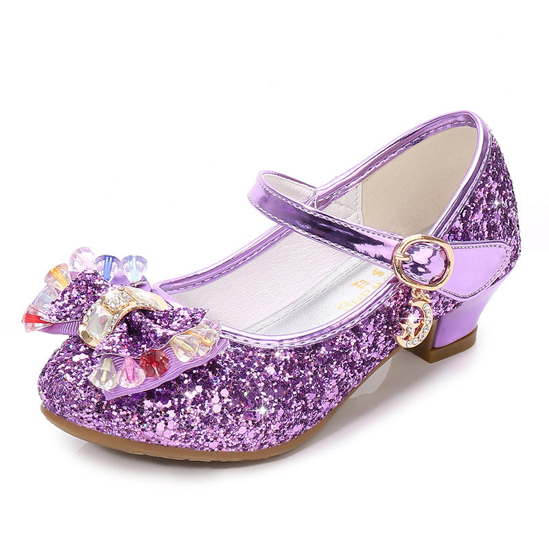 Girls Crystal Princess Shoes