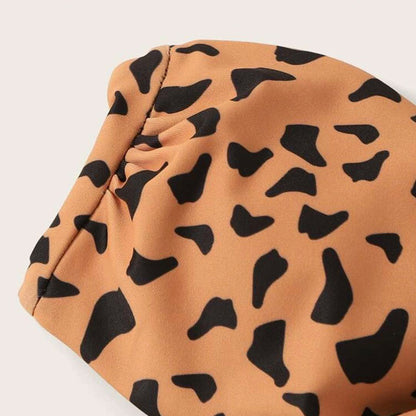 Leopard Print Bikini Set