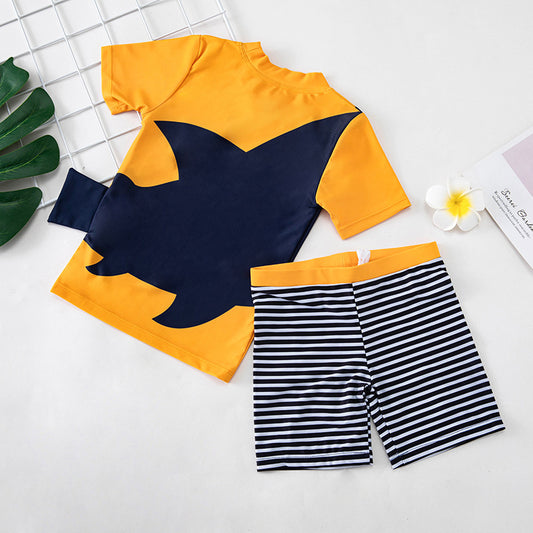 Boys Quick-Dry Beach Swimwear Set