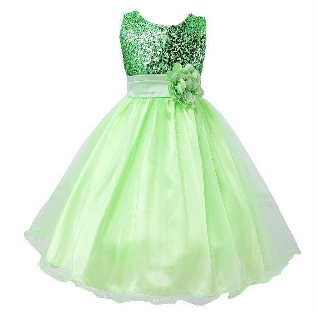 Girls Sequin Princess Dress