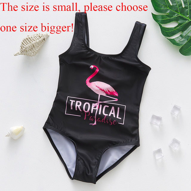 Girls Colorful Summer Swimsuit