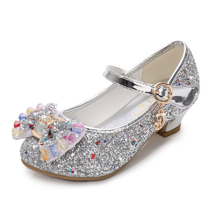 Girls Crystal Princess Shoes