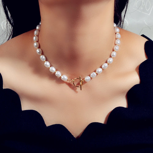 Beautiful Faux Pearl Necklace Women Girl Princess Beads jewellery
