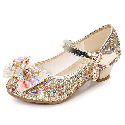 Girls Crystal Princess Shoes
