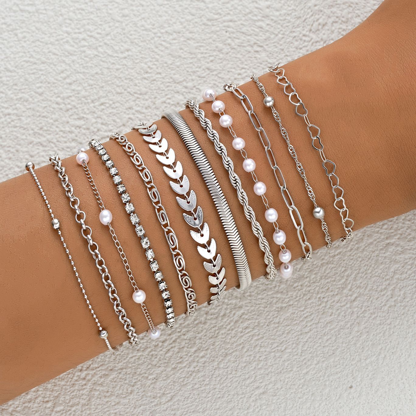 12-Piece Beaded Bracelet Set