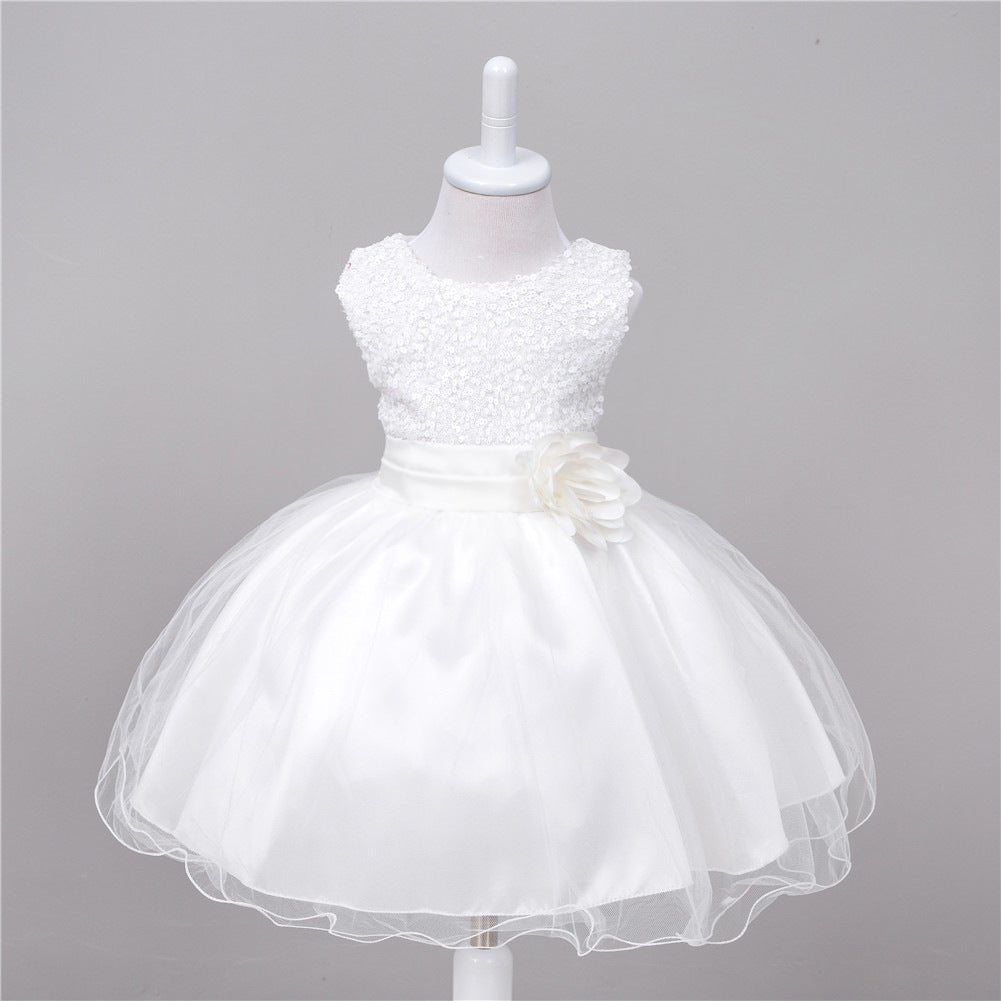 Girls Sequin Princess Dress