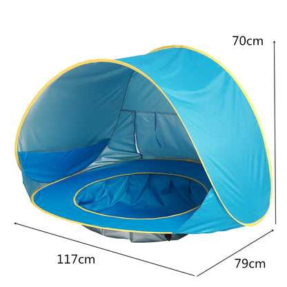 Baby Pop-Up Beach Tent with Sun Shade
