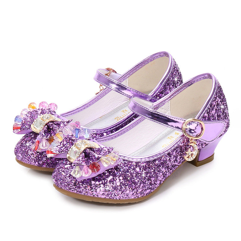 Girls Crystal Princess Shoes