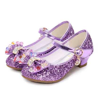 Girls Crystal Princess Shoes