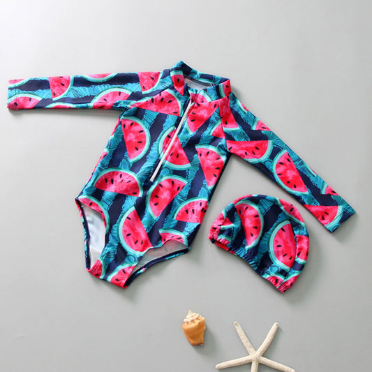 Kids Watermelon Swimwear Set