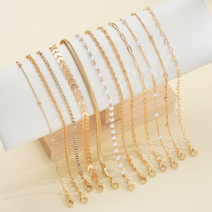 12-Piece Beaded Bracelet Set