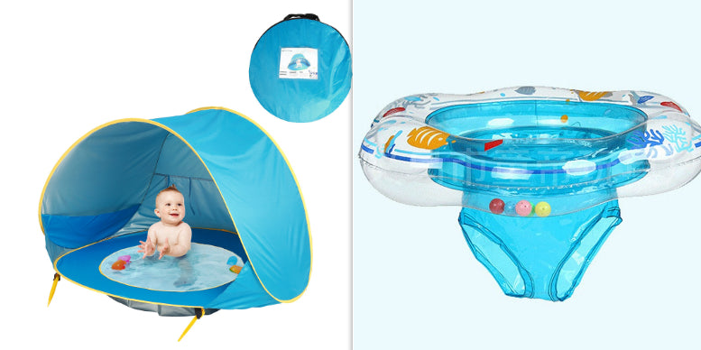 Baby Pop-Up Beach Tent with Sun Shade