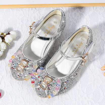 Girls Crystal Princess Shoes