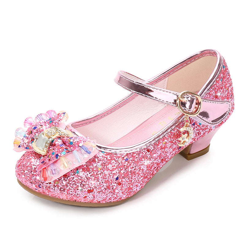 Girls Crystal Princess Shoes