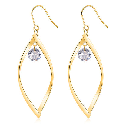 Leaf Pearl Earrings
