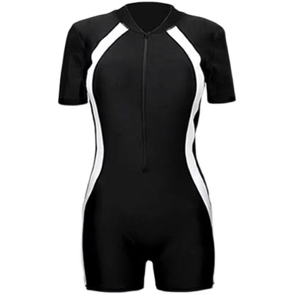 Kids Short Sleeve One-Piece Swimwear