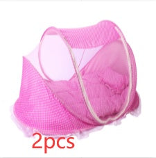 Foldable Baby Bed Net and Pillow Set