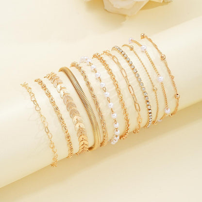 12-Piece Beaded Bracelet Set