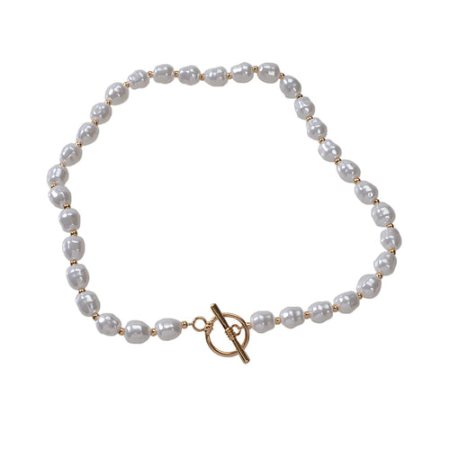 Beautiful Faux Pearl Necklace Women Girl Princess Beads jewellery