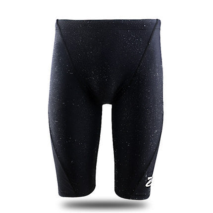 Men’s Quick-Dry Black Swim Trunks