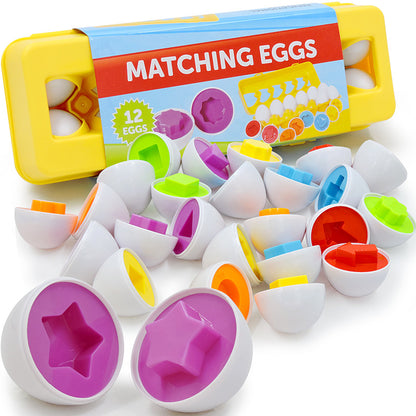 Montessori Egg Shape Matching Toy