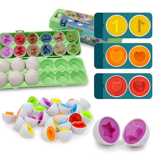 Montessori Egg Shape Matching Toy
