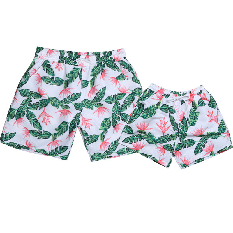 Matching Family Quick-Dry Beach Shorts