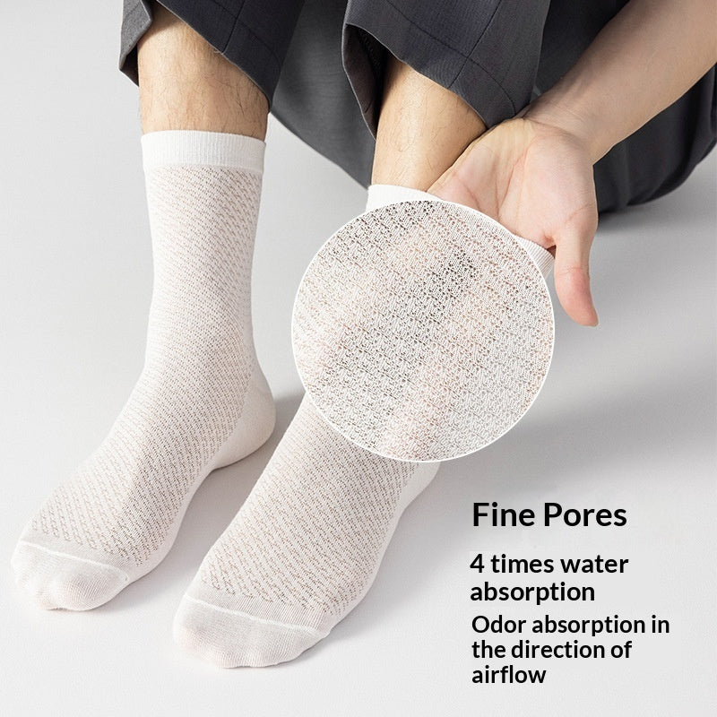Men’s Breathable Business Socks