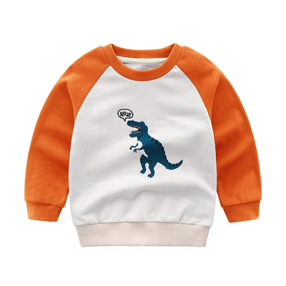 Boys Cartoon Long Sleeve Top