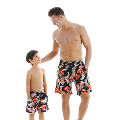 Matching Family Quick-Dry Beach Shorts