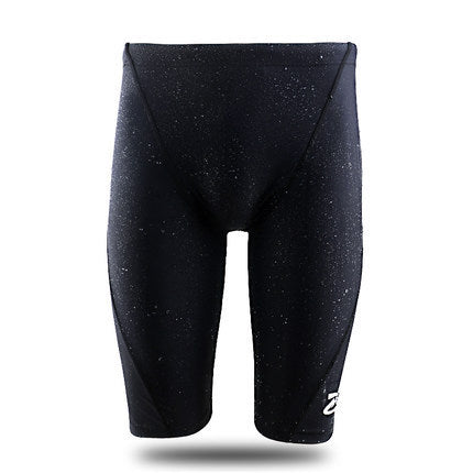 Men’s Quick-Dry Black Swim Trunks